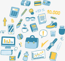 千庫(kù)網(wǎng) 海量免費(fèi)辦公用品素材圖片，高清卡通手繪PSD一網(wǎng)打盡——以編號(hào)7340291為例